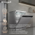 Посудомоечная машина с авто-открыванием и инвертором Weissgauff DW 6138 Inverter Touch Inox,3 года гарантии, 14 комплектов посуды, 9 программ, самоочистка, быстрая мойка, режим стерилизации, дополнительная сушка, таймер, блокировка от детей