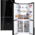 Отдельностоящий холодильник с инвертором Weissgauff WCD 450 BG NoFrost Inverter