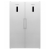 Холодильник Side by Side Scandilux SBS711EZ12 W (FN711E12W+R711EZ12W)