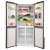 Холодильник Ginzzu NFK-500 Black glass