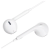 Наушники M80, Lightning Original series earphones, HOCO, с микрофоном, белые