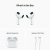 Беспроводные наушники Apple AirPods 3 Lightning Charging Case, белый