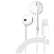 Проводные наушники Apple EarPods (Lightning), белый