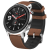 Умные часы Amazfit GTR 47 mm stainless steel case, leather strap