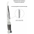 Вертикальный циклонный пылесос Pioneer VC462S cotton white 2 в 1 вертикальный и ручной, моющийся HEPA фильтр, поворотная щетка, 4 насадки, шнур 6 м, 800 Вт