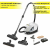 Пылесос с аквафильтром для дома Karcher DS 6 Plus + насадка для паркета / ламината