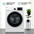 Стиральная машина NORDFROST i-WSQ4 8140 W, 8 кг загрузка, 1400 об / мин, инверторный мотор,12 программ, цвет белый