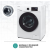Стиральная машина NORDFROST i-WSQ4 8140 W, 8 кг загрузка, 1400 об / мин, инверторный мотор,12 программ, цвет белый