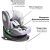 Автокресло Agex Comfort i-Fix 360 (0-36 кг), Grey (Серый)