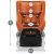 Автокресло детское Britax Roemer DUALFIX PRO M Blue Marble для детей с 3 месяцев до 4 лет, ростом 61 - 105 см, до 19 кг, коньячный