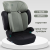 HAPPY BABY 4690624065538 Автокресо детское 15-36кг (II-III) 3-12ет dark green NEXTER Isofix HAPPY BABY