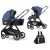 Коляска 2 в 1 Esspero Traveler + сумка (Onyx)
