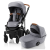 Детская коляска трансформер 2 в 1 Britax Roemer SMILE III Fossil Grey с рождения, для детей весом до 22 кг, универсальная