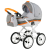 Детская коляска Bebe-Mobile INES R12 (2в1)