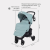 Коляска прогулочная всесезонная MOWBABY Cross RA080, Silver