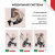Коляска для новорожденных 3 в 1 Farfello Zuma Trio Comfort, Стальной серый