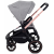 Коляска детская MOWBaby "ZOOM"PU (3в1) RA087 Silver Black