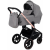 Коляска детская MOWBaby "ZOOM"PU (3в1) RA087 Silver Black