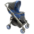 Прогулочная коляска BabyLuxe Carita 205S (4 колеса)